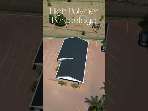 Likwid Rubber Paint on a Steel Roof or Tile Roofs