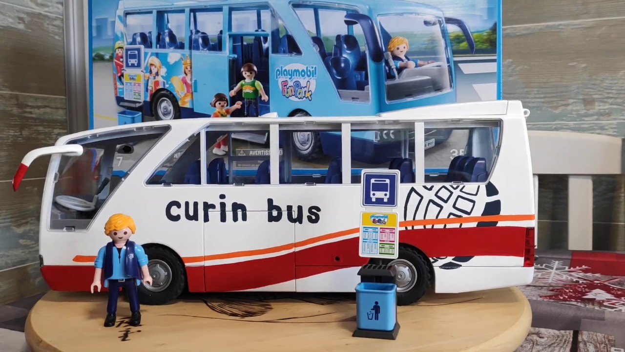 playmobil bus funpark