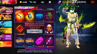 SACANDO M1014 - DRAGON FLAMA VERDE AL MAXIMO FREE FIRE // AHGRES