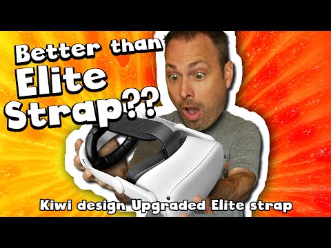 Better Than The Quest 2 Elite head strap? - Kiwi Design Upgraded Elite head strap for Oculus Quest 2