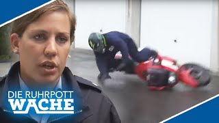 AUTO GESTOHLEN?!  Krasser Motorradsturz überführt Täter? | Die Ruhrpottwache | SAT.1