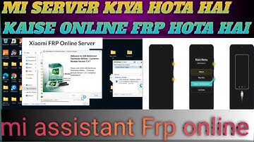 Unlock FRP Online Using Mi Assistant Mode: Easy Guide for Xiaomi Phones" #2025tutorial2026  