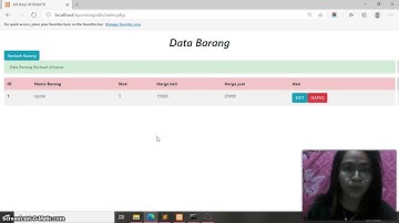Aplikasi sederhana crud data kosmetik - ✨PHP MONGODB✨