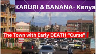 I Explored These towns in Kiambu  Kenya, This is what SHOCKED Me! Karuri | Banana Hill |Raini Towns