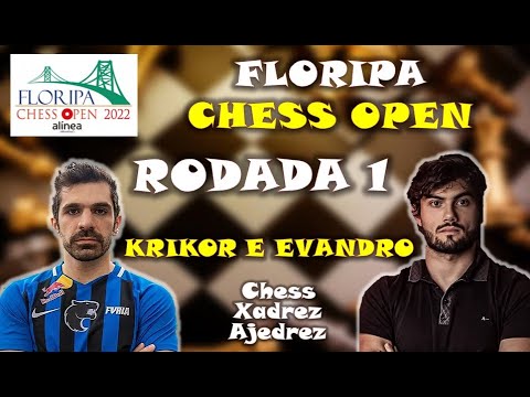 👉Krikor Mekhitarian jogando na corda bamba no Floripa Chess Open 