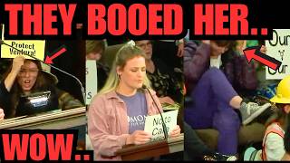 Insane Reaction From A Crowd Of Leftists To A Mothers Simple Prayer