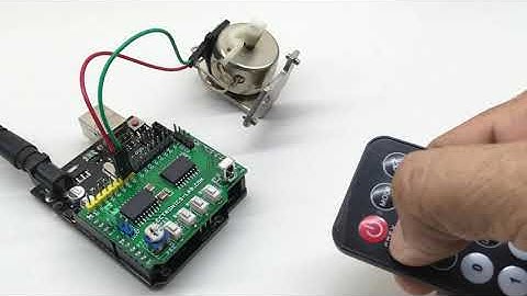 Infra Red Remote Control Solenoid Driver 2 X ULN2803 Arduino Shield