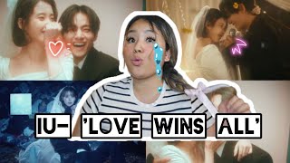 IU 'Love wins all' MV REACTION| cube UFO invasion on humanity?? 🛸 🟦 🤵 👰‍♀