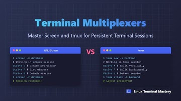 🚀 Master Terminal Multiplexers: Screen vs tmux for Linux Beginners
