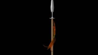 Spear & nCloth Test Animation