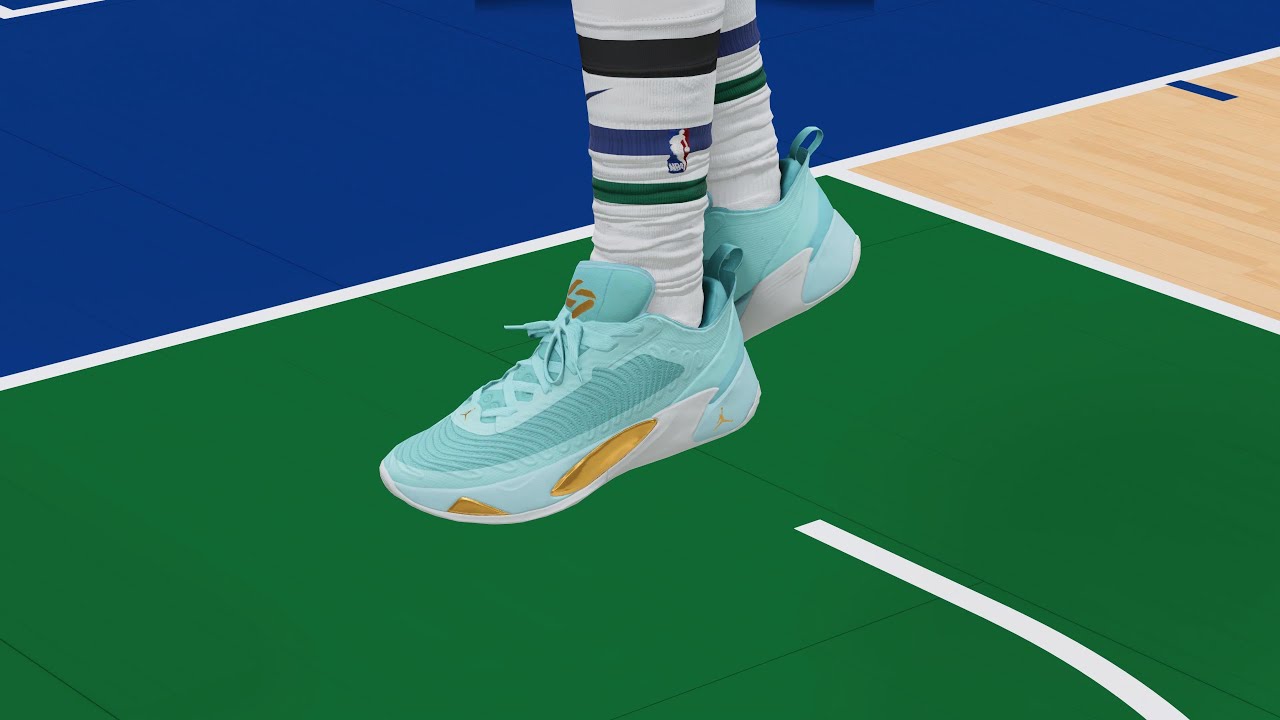NBA 2K23 Next Gen Shoe Creator Jordan Luka 1 Christmas PE - YouTube