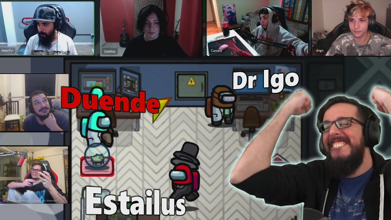 LA MEJOR PARTIDA DE AMONG US DEL UNIVERSO - Los tengo q convencer cara a cara