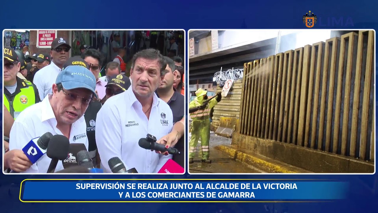 Supervisión del operativo en la av. Aviación | 10 de marzo