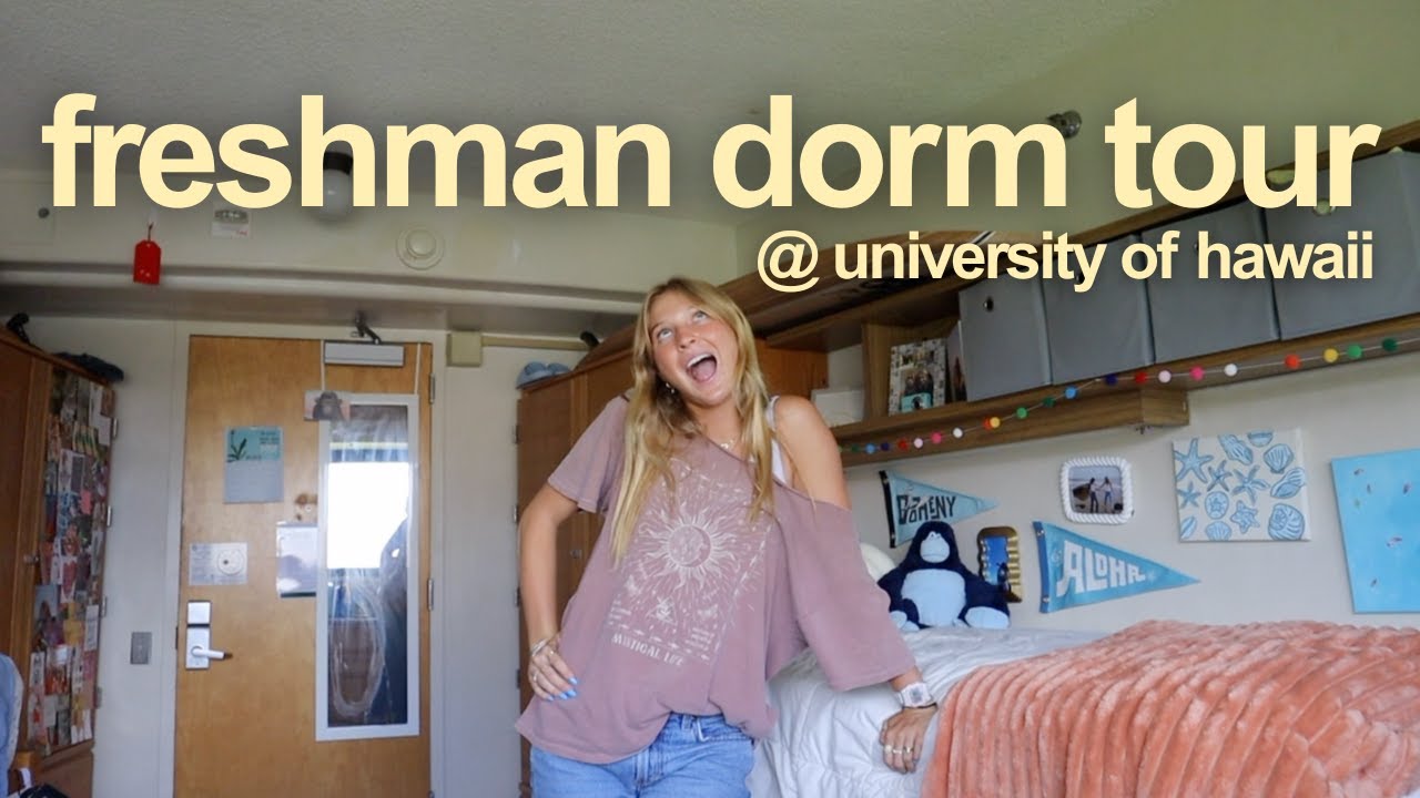 freshman dorm tour @ university of hawaii