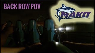 Mako (On Ride Night) Back Row POV Seaworld, Orlando @CoasterMasterMedia1