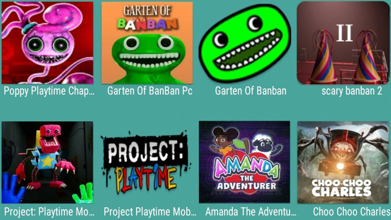 Garten of Banban - Poppy Playtime Indie Horror Game SteamDeck