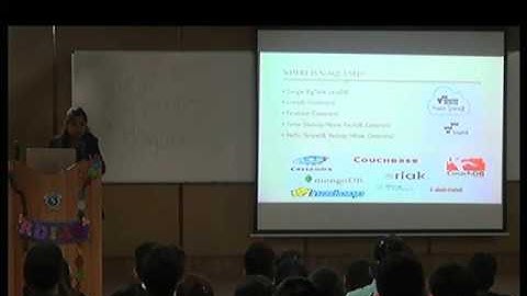 Guest Lecture on Mongo Db by Ms. Mankunwar Khurana