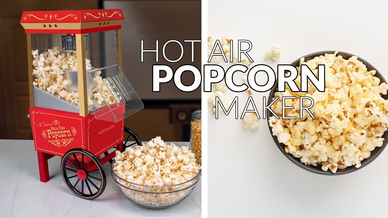 Nostalgia Old Fashioned Hot Air Popcorn Maker