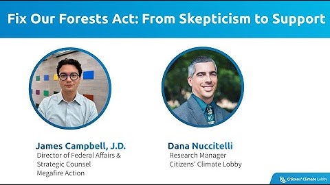 #CCL2025 Fall Conference: Fix Our Forests Act: From Skepticism to Support