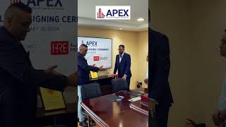  MOU Signing with HRE Properties for APEX USA 2024