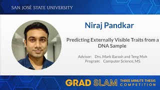 Niraj Pandkar - SJSU Grad Slam 2022