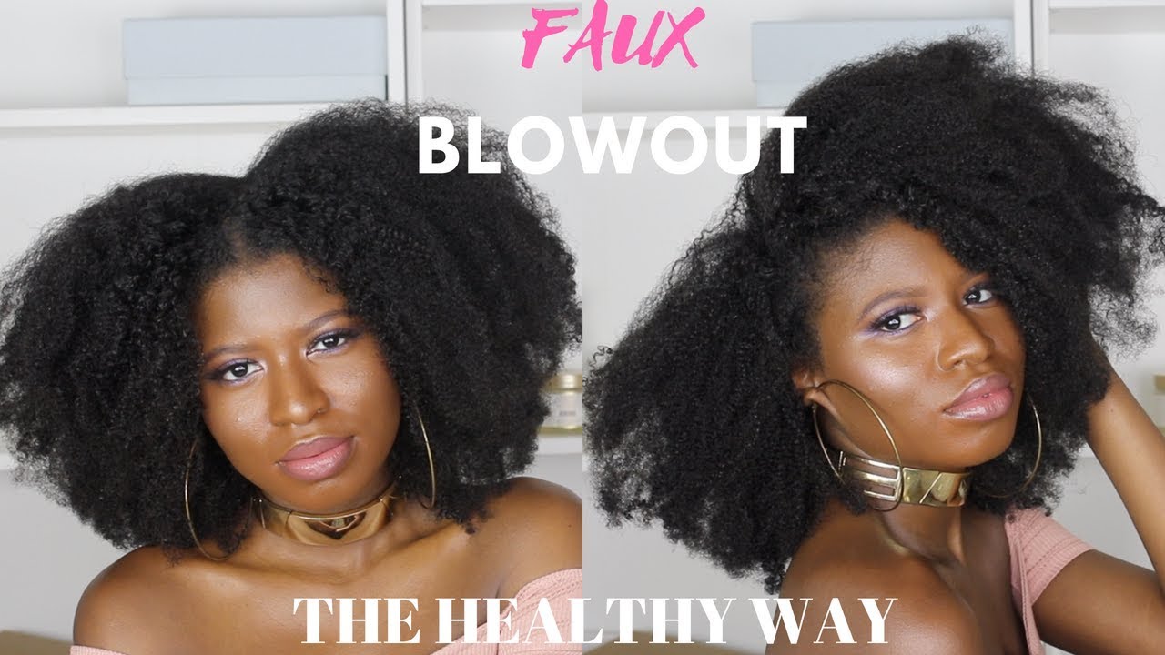 Blowdrying Make Your Kinky Hair Super Dry Stretch Your Hair Using