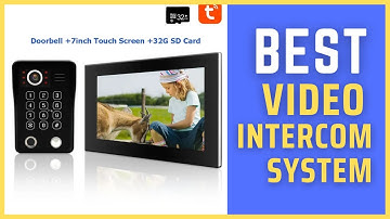 Best Video Intercom System  | 1080P Tuya Fingerprint 5 in 1 Unlock Doorbell Video Intercom Review