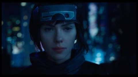 Scarlett Johansson as Motoko Kusanagi in Ghost in the Shell (2017)