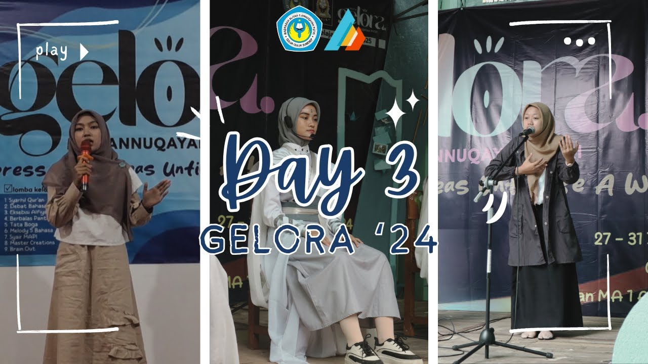 Day 3 of GELORA'24 MA 1 Annuqayah Putri | Organisasi Informasi & Publikasi
