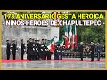 EMOTIVA ceremonia del 173 Aniversario de la Gesta Heroica de los Niños Héroes de Chapultepec