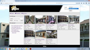 [DEMO] Aplikasi Informasi Kost Berbasis Web Php dan Mysql - indra92