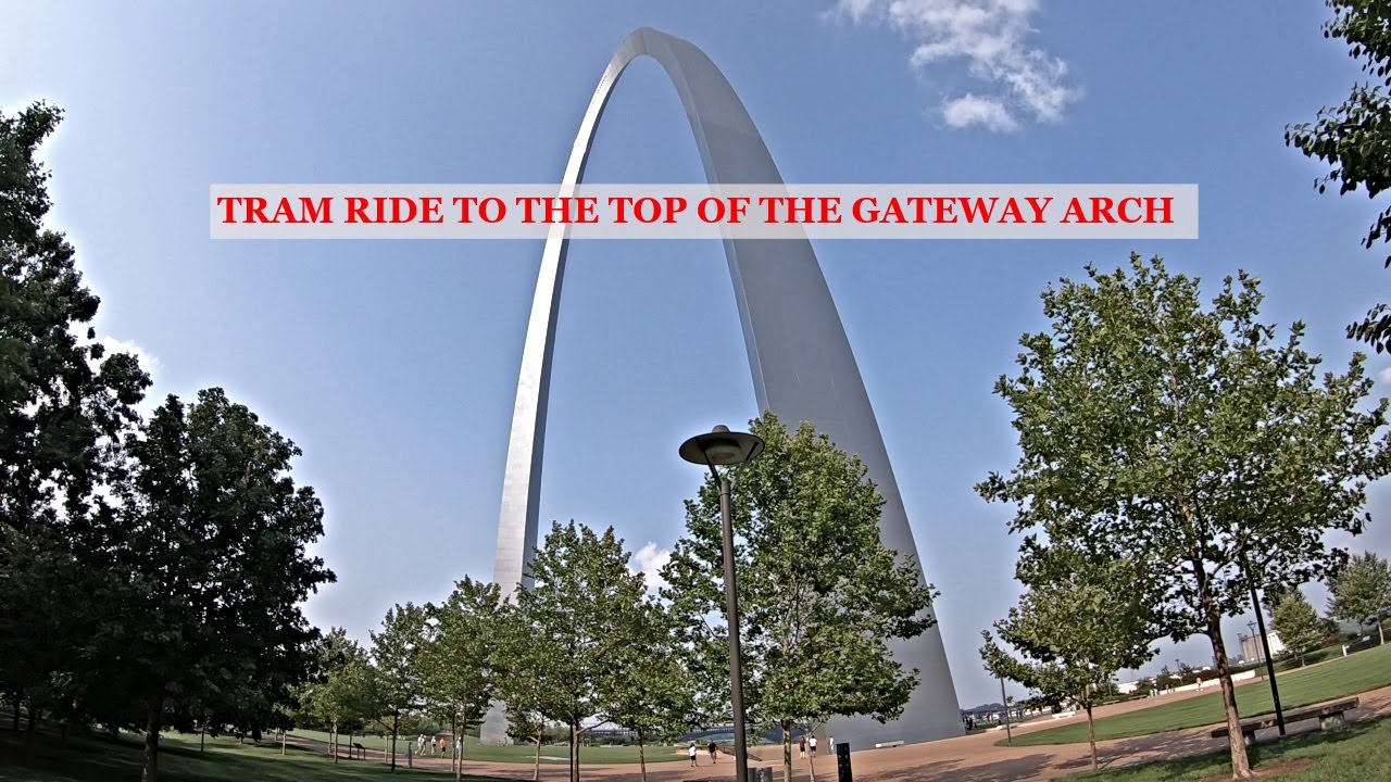 St. Louis Arch Riding TRAM RIDE TO THE TOP OF THE WORLD'S TALLEST ARCH | GATEWAY ARCH - YouTube