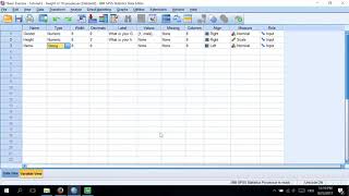 Creating a string variable in SPSS