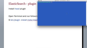 2.14 ElasticSearch Training - Install ElasticSearch Head plugin