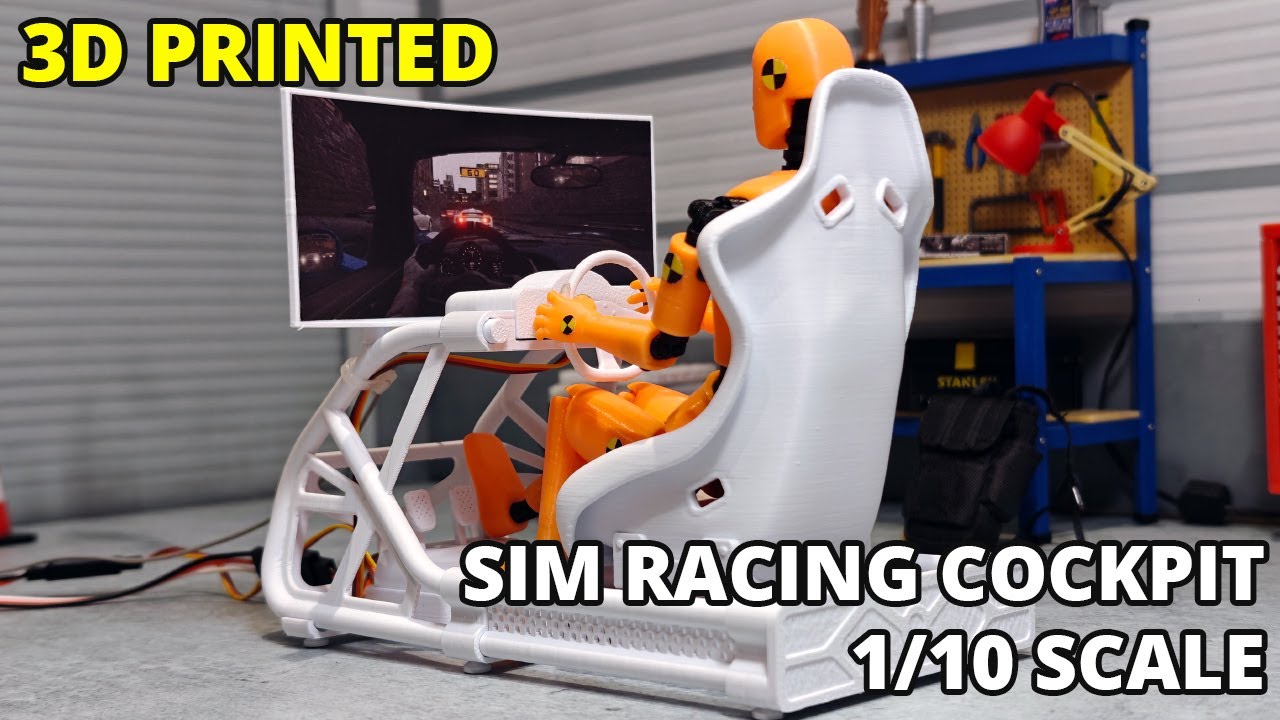 Sim Racing Cockpit 1/10