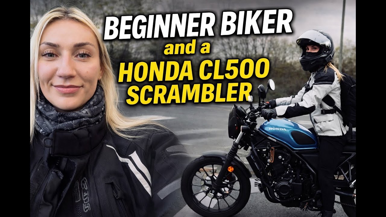 Beginner Biker on a Honda CL500 -  riding anxiety and confidence journey