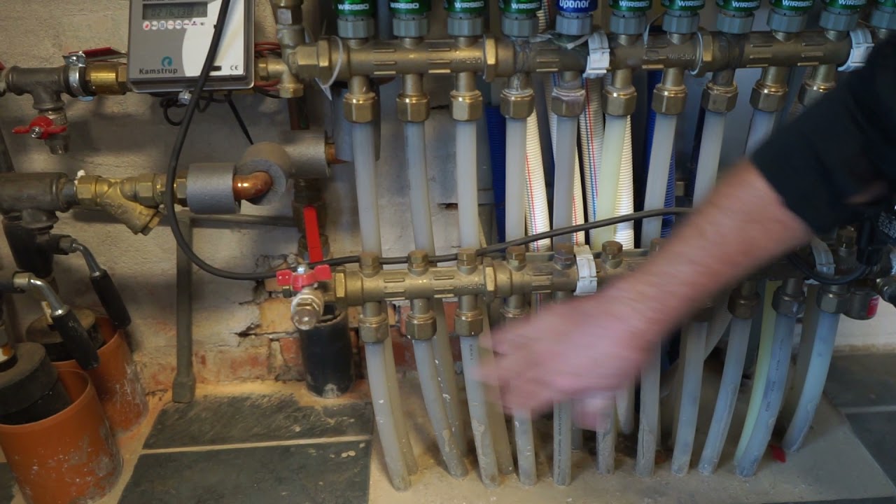 Motion af ventiler i gulvvarme