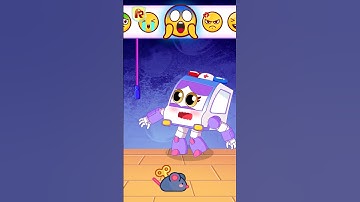 Thumbnail of Learn Emotions with Robo! ☺️😡😢| RoboSquad Kids Song  #shorts #nurseryrhymes