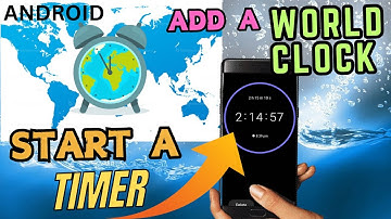 Add Cities In World Clock In Android Smartphone