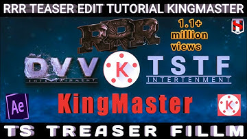 RRR Teaser VFX KingMaster Edit Toturiyal Ts Teaser Fillm