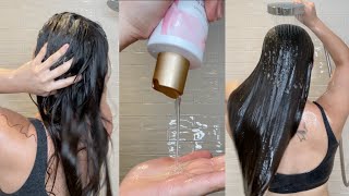 HOW TO WASH YOUR HAIR PROPERLY | Healthy Hair Tips #SHORTS #YouTubePartner screenshot 4