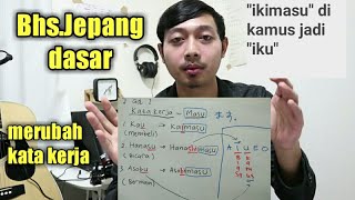 Kata kerja dalam bahasa jepang terbagi menjadi 5 golongan. gol.1 yaitu
(...masu) gol.2 tertentu (mimasu,kimasu,okimasu,orimasu,dll) gol.3
ya...