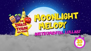 [35 MINUTE LOOP] 'Moonlight Melody - Instrumental Lullaby, by The Snack Town All-Stars