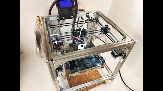 3D printer HyperCube. Бесполезное, длинное, нудное видео. Не смотреть!