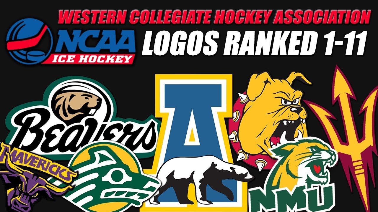 NCAA Western Collegiate Hockey Association Logos Ranked 111 YouTube