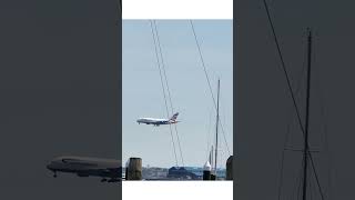 American Airline takeoff from Boston Logan Airport #boston #aviation #massachusetts