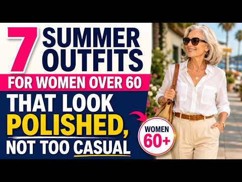 7 Summer Outfits for Women Over 60 That Look Polished, Not Too Casual