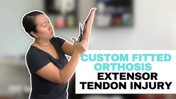Sample Custom Fitted Orthosis/Splint - Orthosis Training for Occupational Therapists