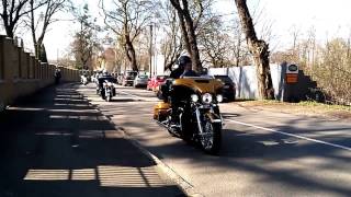 Věra Špinarová poslední rozloučení Harley Davidson Ostrava