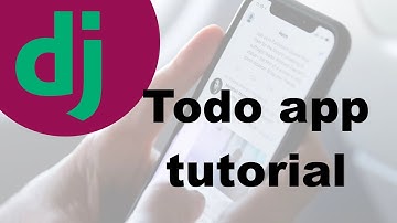 Simple Django Todo App Tutorial